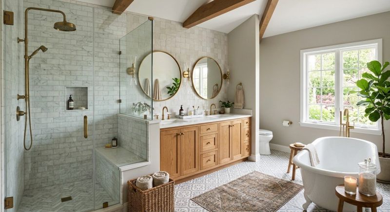 Luxury Bathroom Installation in Framingham, MA